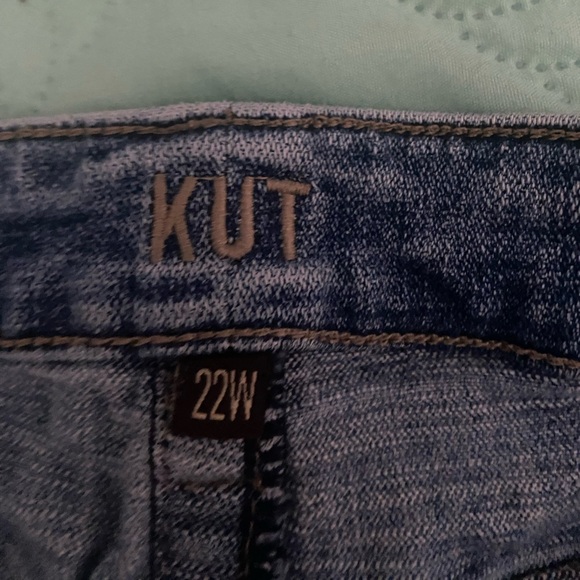 Kut from the Kloth Denim - Kut from the Kloth Blue Straight Leg Jeans